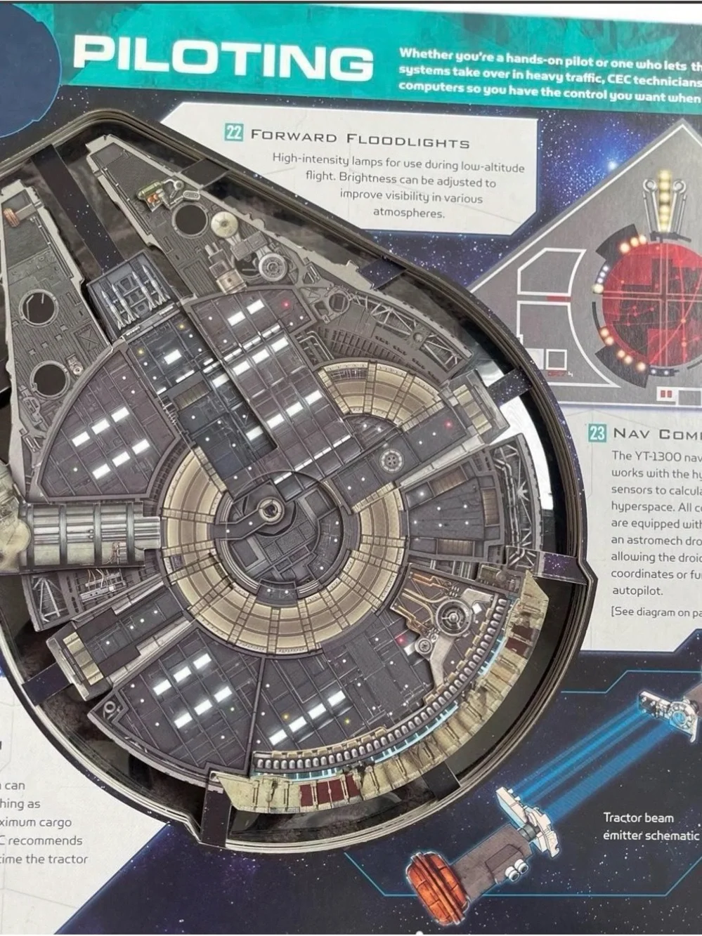 Star Wars Millennium Falcon YT-1300 3-D Owner’s Guide First Printing 2010